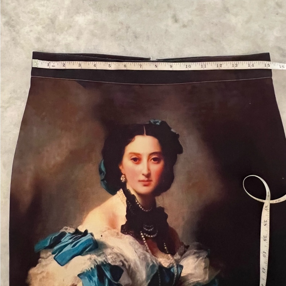 Renaissance Art Print Pencil Skirt - Picture 4 of 11